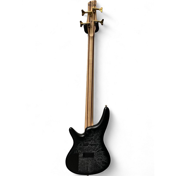 Used Ibanez SR300EDX Black Electric Bass Guitar