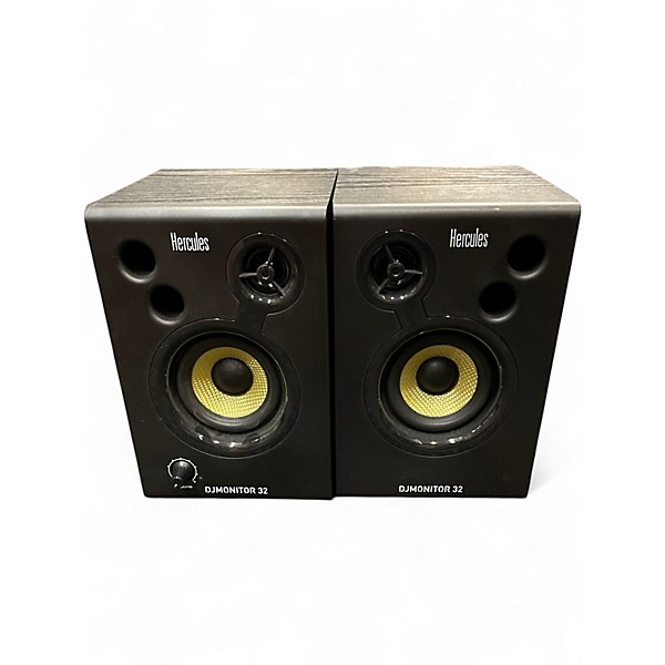 Used Hercules DJ MONITOR 32 Powered Monitor