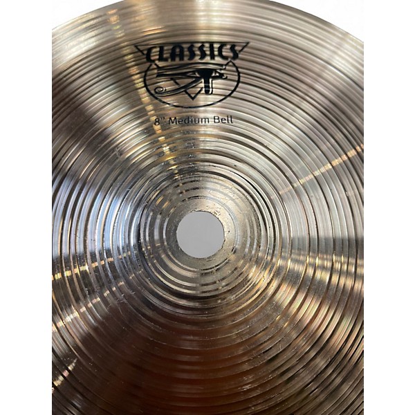 Used MEINL 8in classic medium bell Cymbal