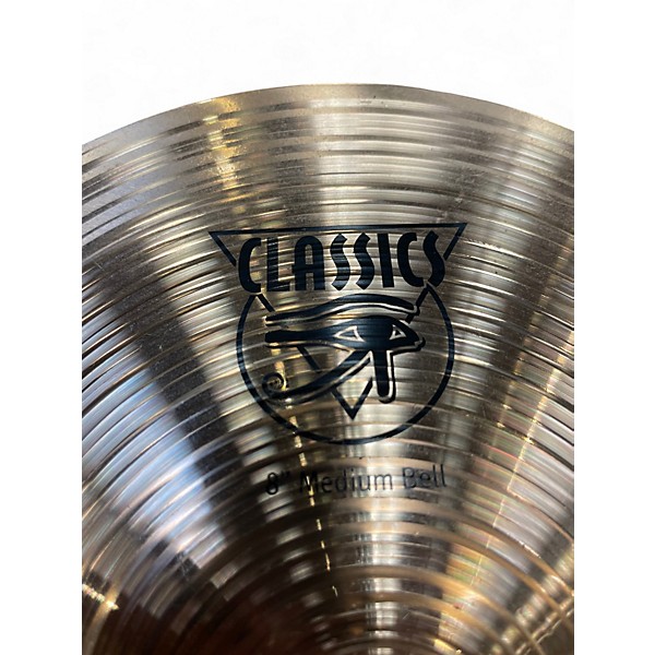 Used MEINL 8in classic medium bell Cymbal