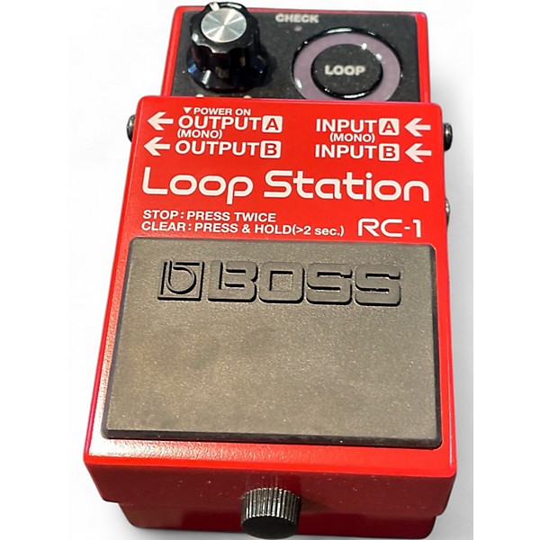 Used BOSS RC1 Loop Station Pedal