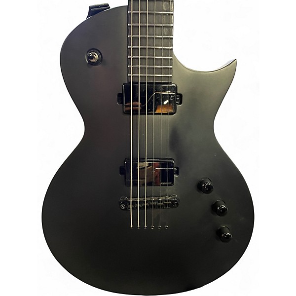 Used ESP LTD EC-1000B Flat Black Solid Body Electric Guitar