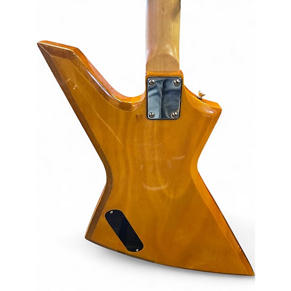 Used Zenison Explorer Natural Solid Body Electric Guitar