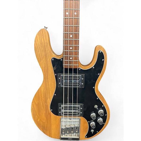 Used Peavey T40 Natural Electric Bass Guitar
