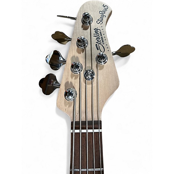 Used Sterling by Music Man stingray 5 Walnut Electric Bass Guitar