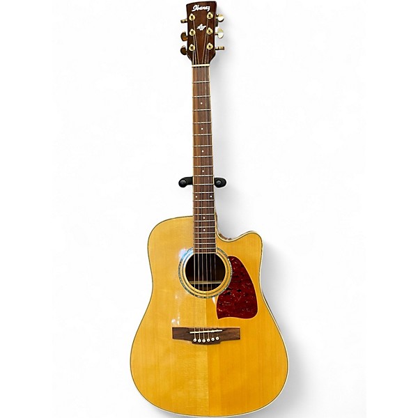 Used Ibanez AW-130BGECE NT Natural Acoustic Electric Guitar