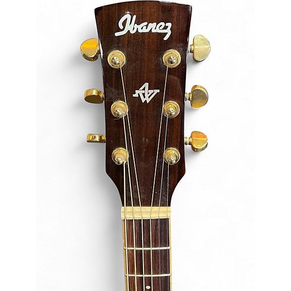 Used Ibanez AW-130BGECE NT Natural Acoustic Electric Guitar