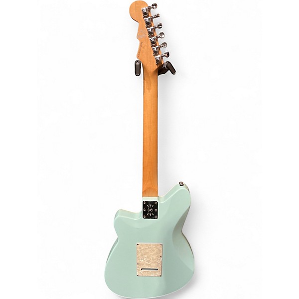 Used Reverend DOUBLE AGENT Surf Green Solid Body Electric Guitar