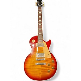Used Gibson Les Paul standard 50s Cherry Sunburst Solid Body Electric Guitar