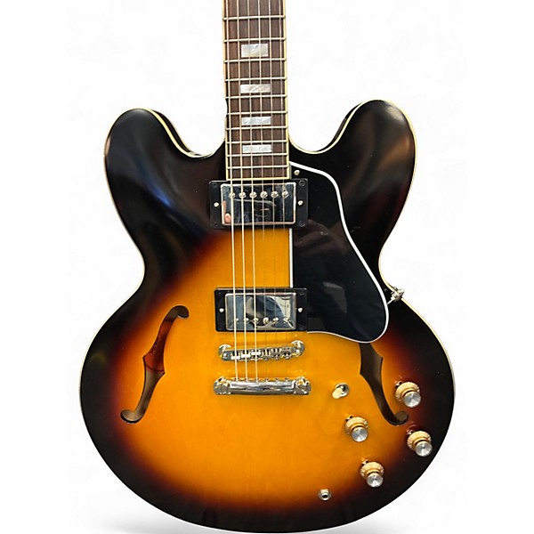 Used Epiphone IGC 1962 ES335 3 Color Sunburst Hollow Body Electric Guitar