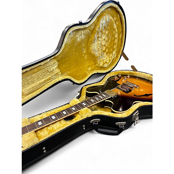 Used Epiphone IGC 1962 ES335 3 Color Sunburst Hollow Body Electric Guitar