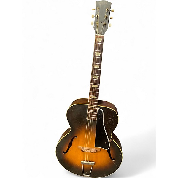 Vintage 1952 Gibson L50 ARCHTOP Sunburst Acoustic Guitar
