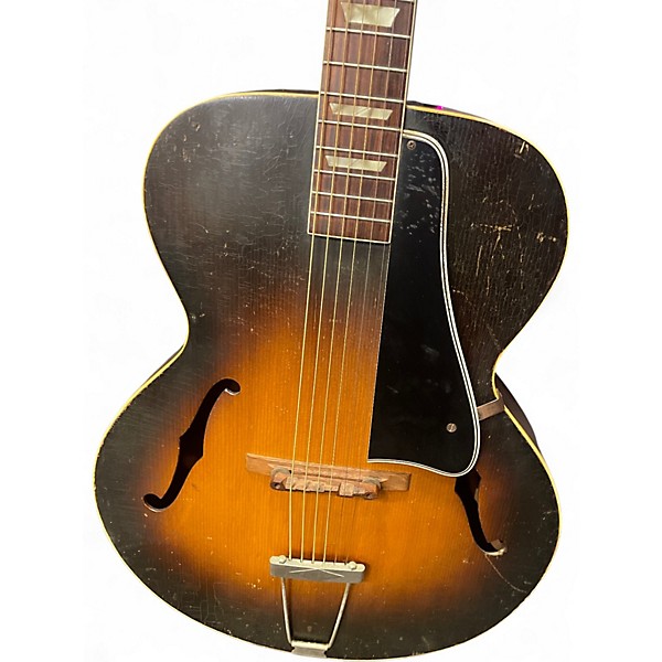 Vintage 1952 Gibson L50 ARCHTOP Sunburst Acoustic Guitar