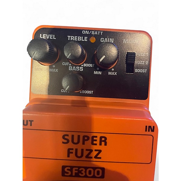 Used 2024 Behringer SF300 Super Fuzz Effect Pedal