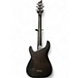 Used Schecter Guitar Research C1 Platinum Trans Black Solid Body Electric Guitar