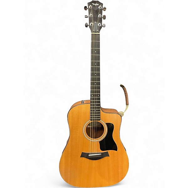 Used Taylor 110CE Natural Acoustic Electric Guitar