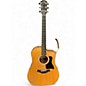 Used Taylor 110CE Natural Acoustic Electric Guitar thumbnail