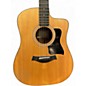 Used Taylor 110CE Natural Acoustic Electric Guitar
