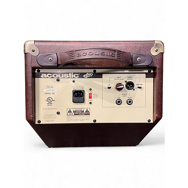Used Acoustic A20 20W Acoustic Guitar Combo Amp