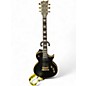 Used ESP EC1000 Deluxe Black and Gold Solid Body Electric Guitar thumbnail