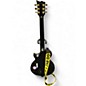 Used ESP EC1000 Deluxe Black and Gold Solid Body Electric Guitar