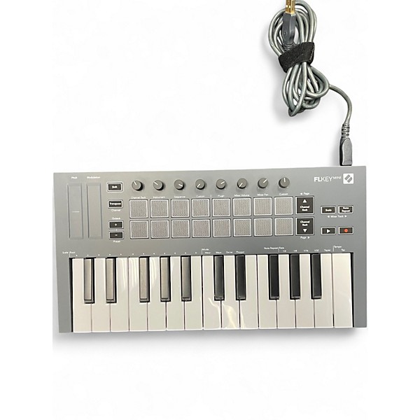 Used Novation FL KEY MINI MIDI Controller