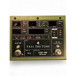 Used Free The Tone FT-1Y Flight Time Digital Delay Effect Pedal