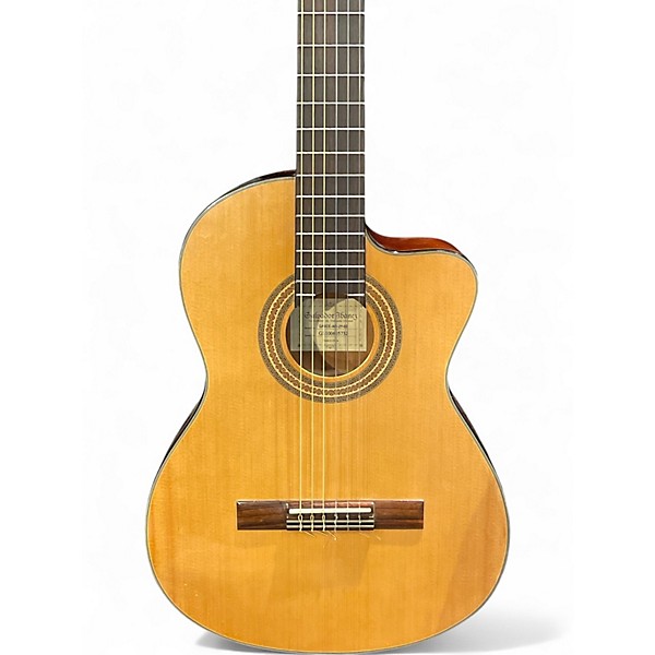 Used Ibanez GA6CE Natural Classical Acoustic Electric Guitar