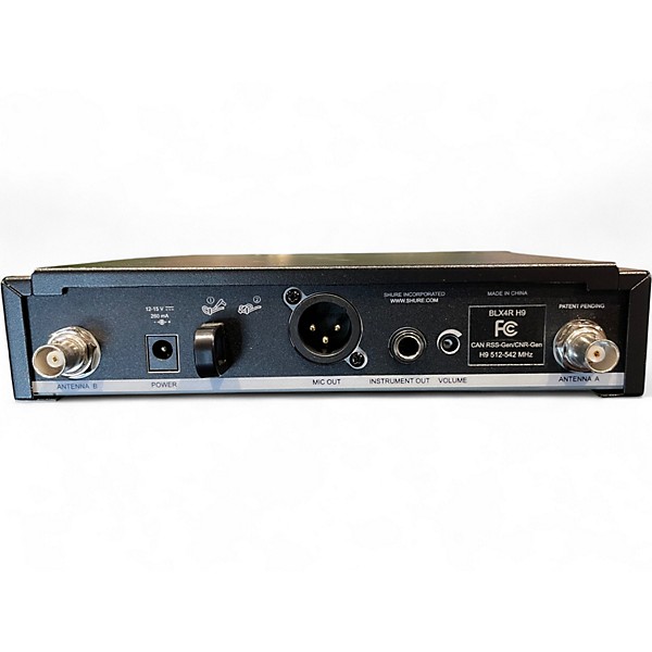 Used Shure BLX Vocal System + SM58 Handheld Wireless System