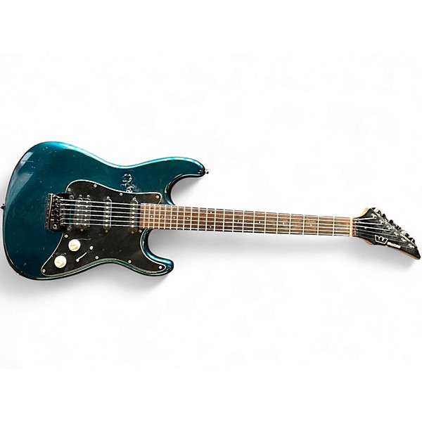 Used 2018 Westone Audio Challenger GT WE3400 Blue Solid Body Electric Guitar