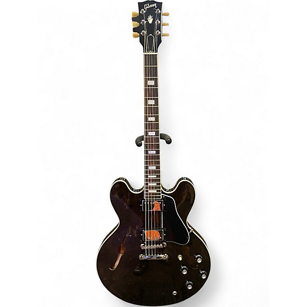 Used Gibson 1963 ES335 Block Reissue Walnut Hollow Body Electric Guitar