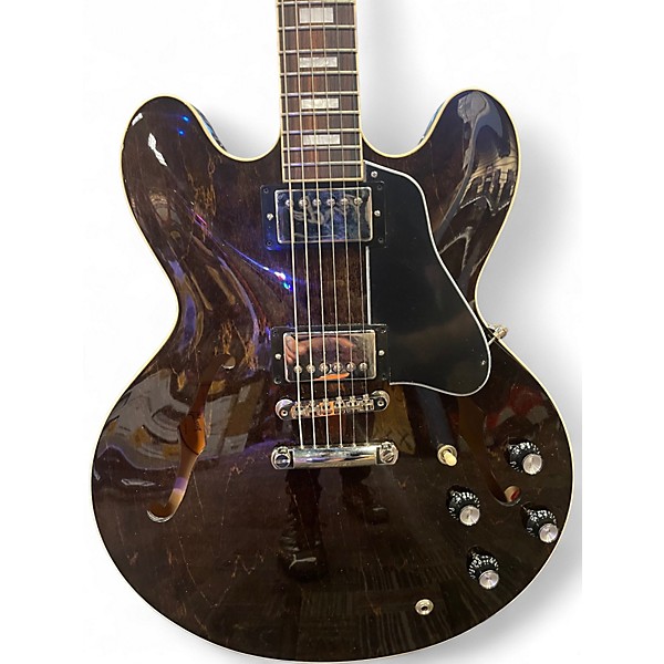 Used Gibson 1963 ES335 Block Reissue Walnut Hollow Body Electric Guitar
