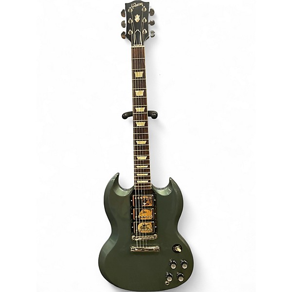 Used Gibson Custom SG Gunmetal Gray Solid Body Electric Guitar