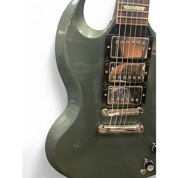 Used Gibson Custom SG Gunmetal Gray Solid Body Electric Guitar