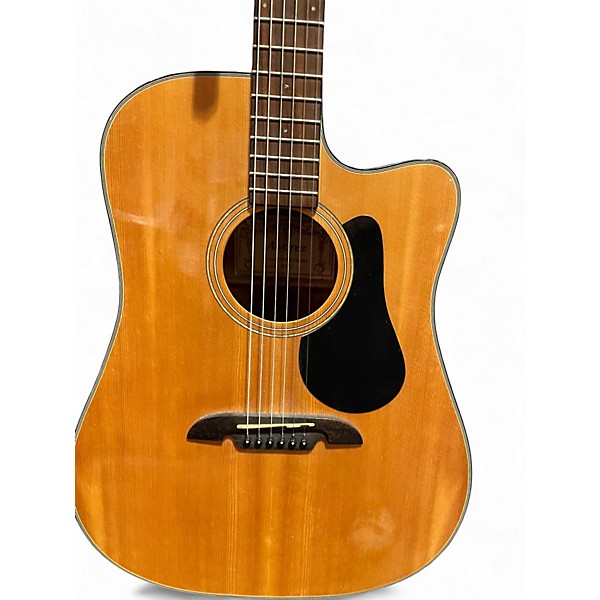 Used Alvarez RD8C Natural Acoustic Electric Guitar