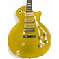 Used Agile Single Cut Gold Top Solid Body Electric Guitar