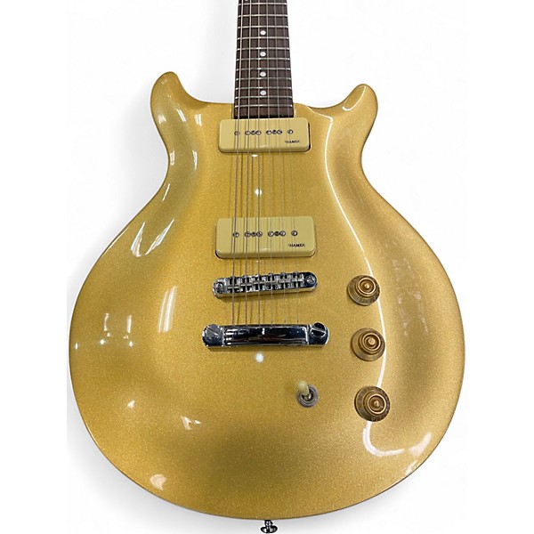 Used Hamer XT SERIES Gold Top Solid Body Electric Guitar