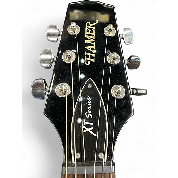 Used Hamer XT SERIES Gold Top Solid Body Electric Guitar