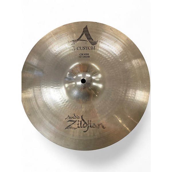 Used Zildjian 14in A Custom Cymbal
