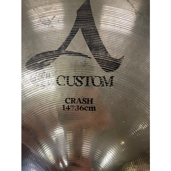 Used Zildjian 14in A Custom Cymbal