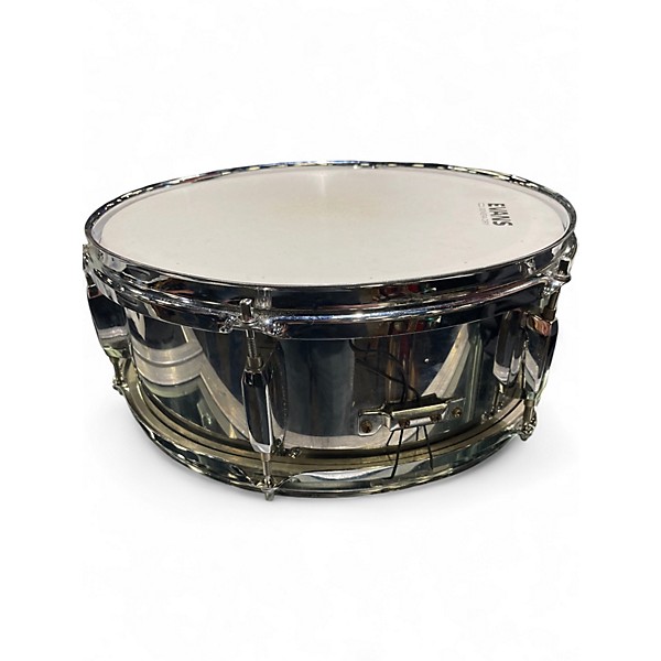 Used Pearl 14in CHROME METAL SNARE Chrome Drum