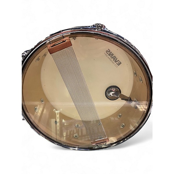 Used Pearl 14in CHROME METAL SNARE Chrome Drum