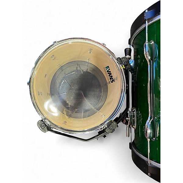 Used TAMA 6 Piece Rockstar Green Drum Kit