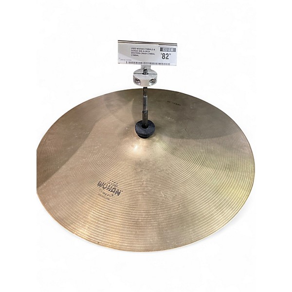 Used Wuhan Cymbals & Gongs 16in 16-inch Western Crash Cymbal Cymbal