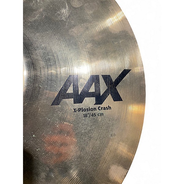 Used SABIAN 18in AAX Xplosion Crash Cymbal