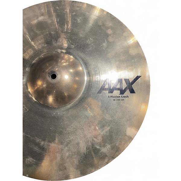 Used SABIAN 18in AAX Xplosion Crash Cymbal