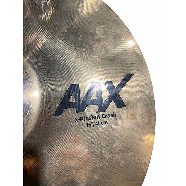Used SABIAN 16in AAX Xplosion Crash Cymbal