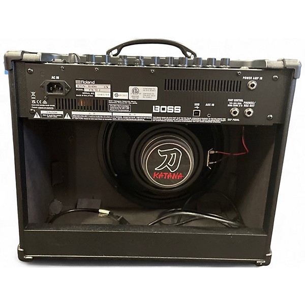 Used BOSS Katana KTN50 MKII 50W 1X12 Guitar Combo Amp