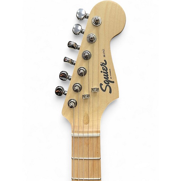 Used Fender squier mini jazzmaster HH Surf Green Electric Guitar