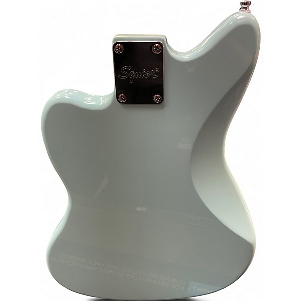 Used Fender squier mini jazzmaster HH Surf Green Electric Guitar